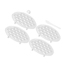  4 set di presse per ravioli russe, stampi per ravioli portatili, utensili per