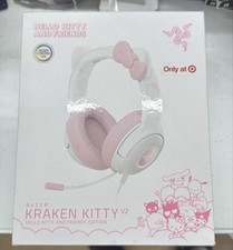 Razer Kraken Kitty V2 Cuffie da gioco USB A cablate con orecchie da gattino