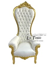Poltrona trono stile Barocco