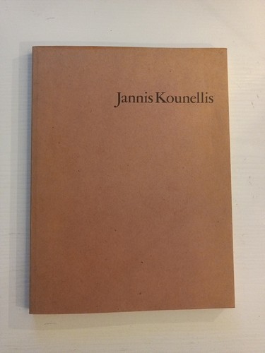 Catalogo kounellis 1981 fuchs - kounellis,