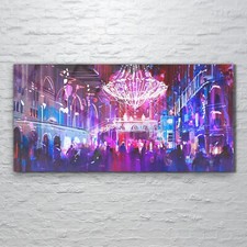 Print on Glass interior night