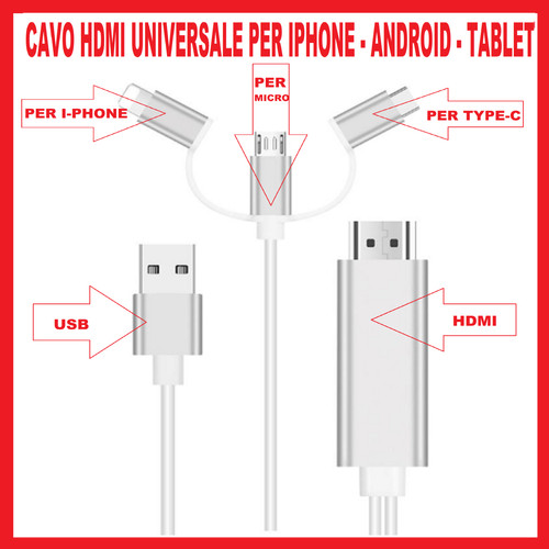 Cavo mhl full hd - full,