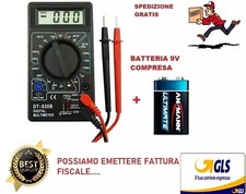 TESTER MULTIMETRO DIGITALE