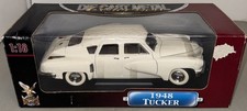 Road Legends Collection scala 1/18 1948 Tucker 4dr bianco pressofuso #92268 nuovo con scatola