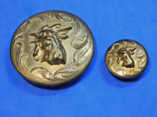 Coppia lotto antico gallo - coppia,