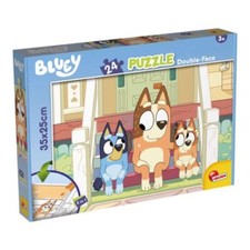 Lisciani LSC99559 Puzzle da 24 Pezzi - Double Face: Bluey: Mr. Monkey Jocks
