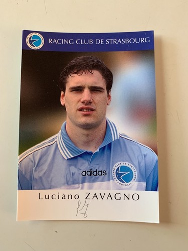 Carte joueur strasbourg - joueur, rc