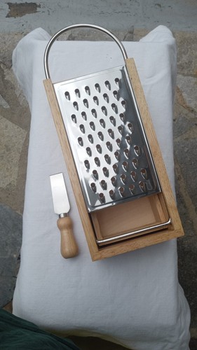 Grattugia epoca legno - grattugia, in