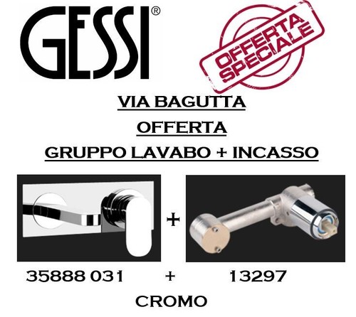 Gessi via bagutta - via, cromo
