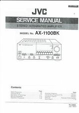 JVC Manuale di servizio per AX - 1100 Copy