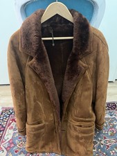montone shearling Anni 80 uomo