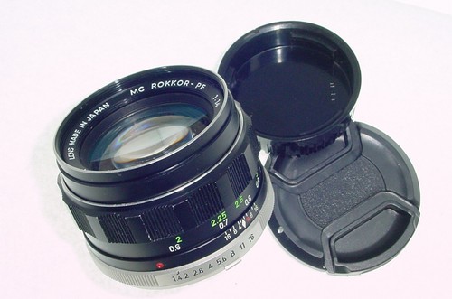 Minolta 58mm rokkor - minolta,