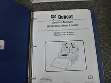 Bobcat S100 Skid Steer Loader Manuale di servizio riparazione A2G711001-Up & A89L11001-Up