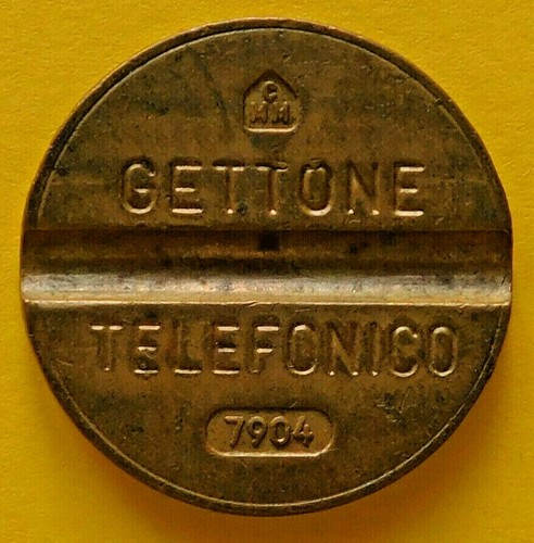 Gettone telefonico sip telecom - gettone,