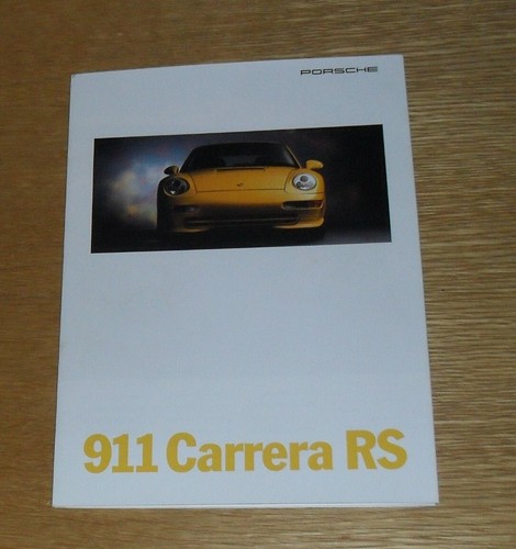 Porsche 911 carrera 1995 - rs,