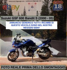 Sono Disponibili Ricambi moto usati Suzuki GSF 600 Bandit S 2000 2005