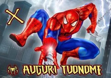 Cialda SPIDERMAN A4 Decorazione Torta Ostia o Zucchero NOME