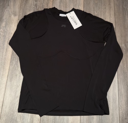 Top nero manica - , jean