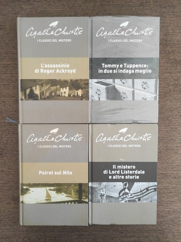 Lotto agatha christie quattro - christie, (quattro