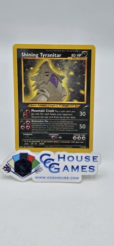 Shining tyranitar 113 105 neo - shining, 113/105