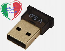 ADATTATORE BLUETOOTH 5.0 USB RICEVITORE Trasmettitore Wireless chiavetta Mouse