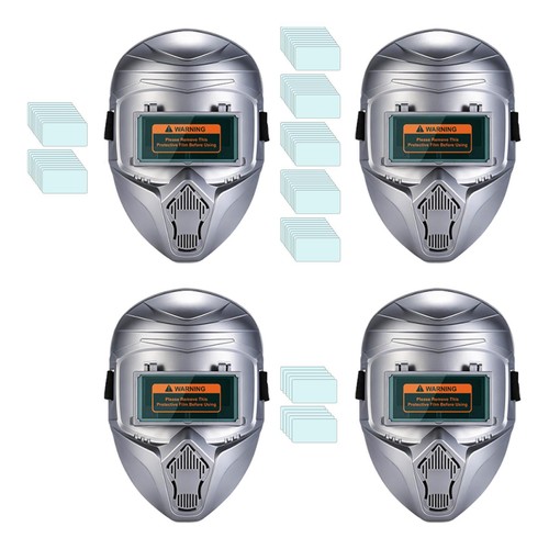 Casco saldatore con visiera - con,