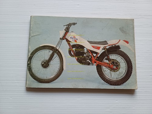 Beta 125 trial 1980 - beta, manuale
