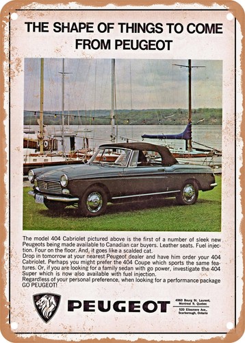 Metal sign 1966 - metal,