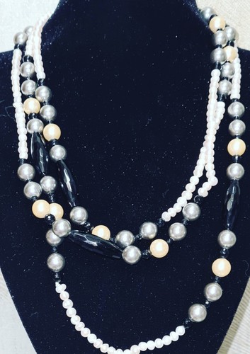 Collana lunga onice perle - *collana, onice,