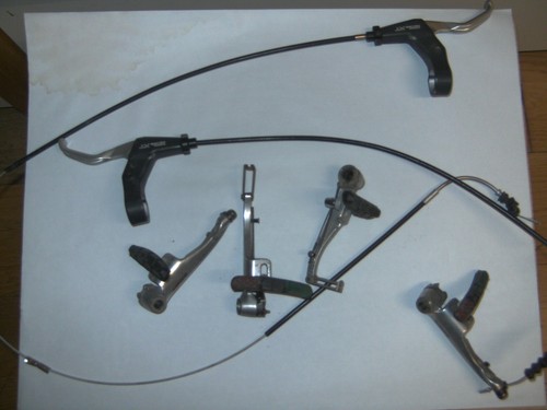 Set freni shimano leve - freni, xt