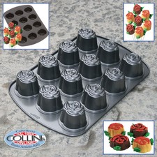 Wilton - Teglia antiaderente mini rose