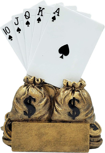 Trofeo campione poker 6 - trofeo,