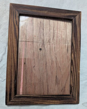 CORNICE PORTAFOTO DA TAVOLO LEGNO VETRO VINTAGE 20,5x15,5x1 cm