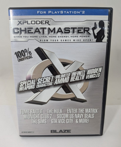 Xploder cheatmaster for ps2 - xploder,