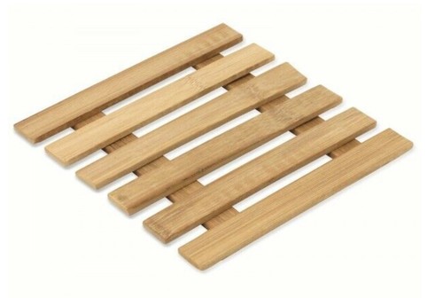Sottopentola pallet bambu - sottopentola, bambu'