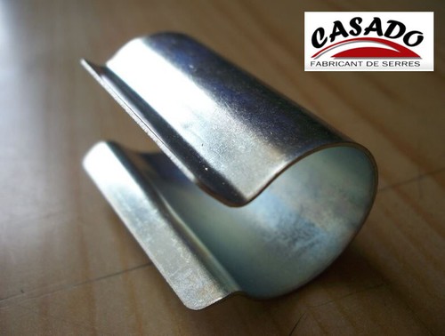 Lot clips acier galva - de, 50