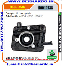 POMPA OLIO ORIGINALE CON VITE SENSA FINE MOTOSEGA OLEO-MAC 956 962 GS630