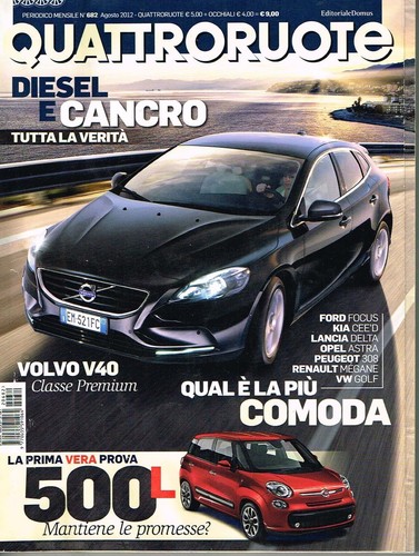 Quattroruote 682 2012 fiat - quattroruote,