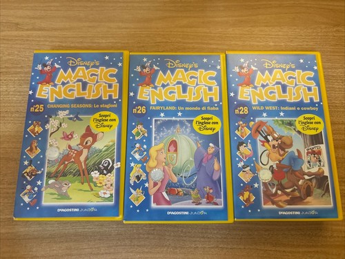 Magic english vhs collezione - magic,