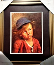 TRE QUADRI VOLTO DI BAMBINI  E