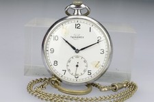 Tavannes Orologio Tasca "Ferroviario" 48mm Doppia Cassa Cal. Ref. 755 Swiss Made