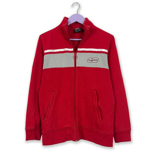 Felpa adidas vintage rossa - felpa,