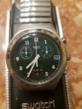 Orologio Swatch CRONO IRONY FONDO VERDE TUTTO ORIGINALE VEDI FOTO 