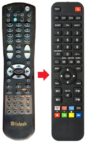 Telecomando adatto per