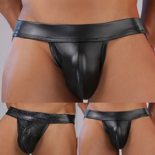String homme cuir taille - string, pu