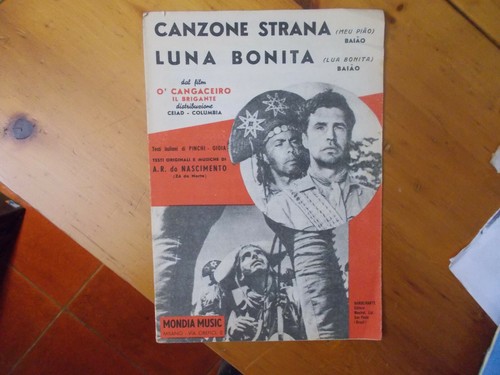 Spartito canzone strana luna - canzone,