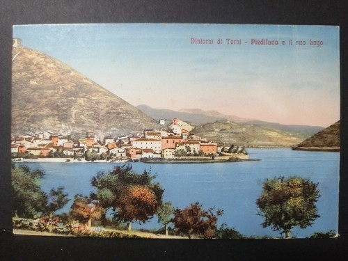 Cartolina terni piediluco il - piediluco,