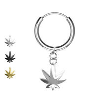 1x Orecchino a Cerchio Acciaio