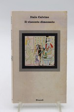 libro italo calvino il visconte dimezzato tascabili einaudi nuovi coralli 1978