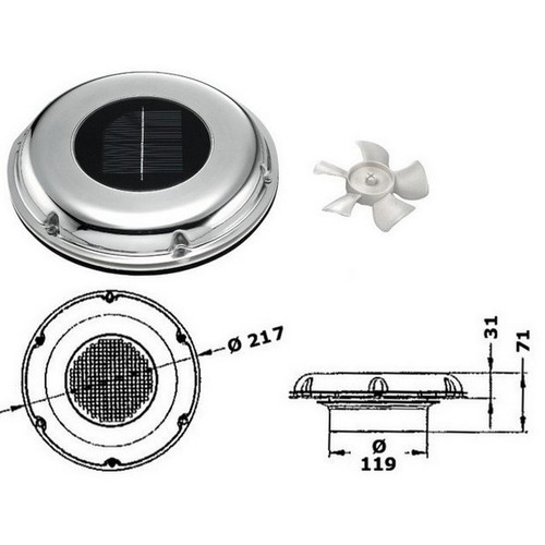 Aeratore solare solarvent mm - aeratore,